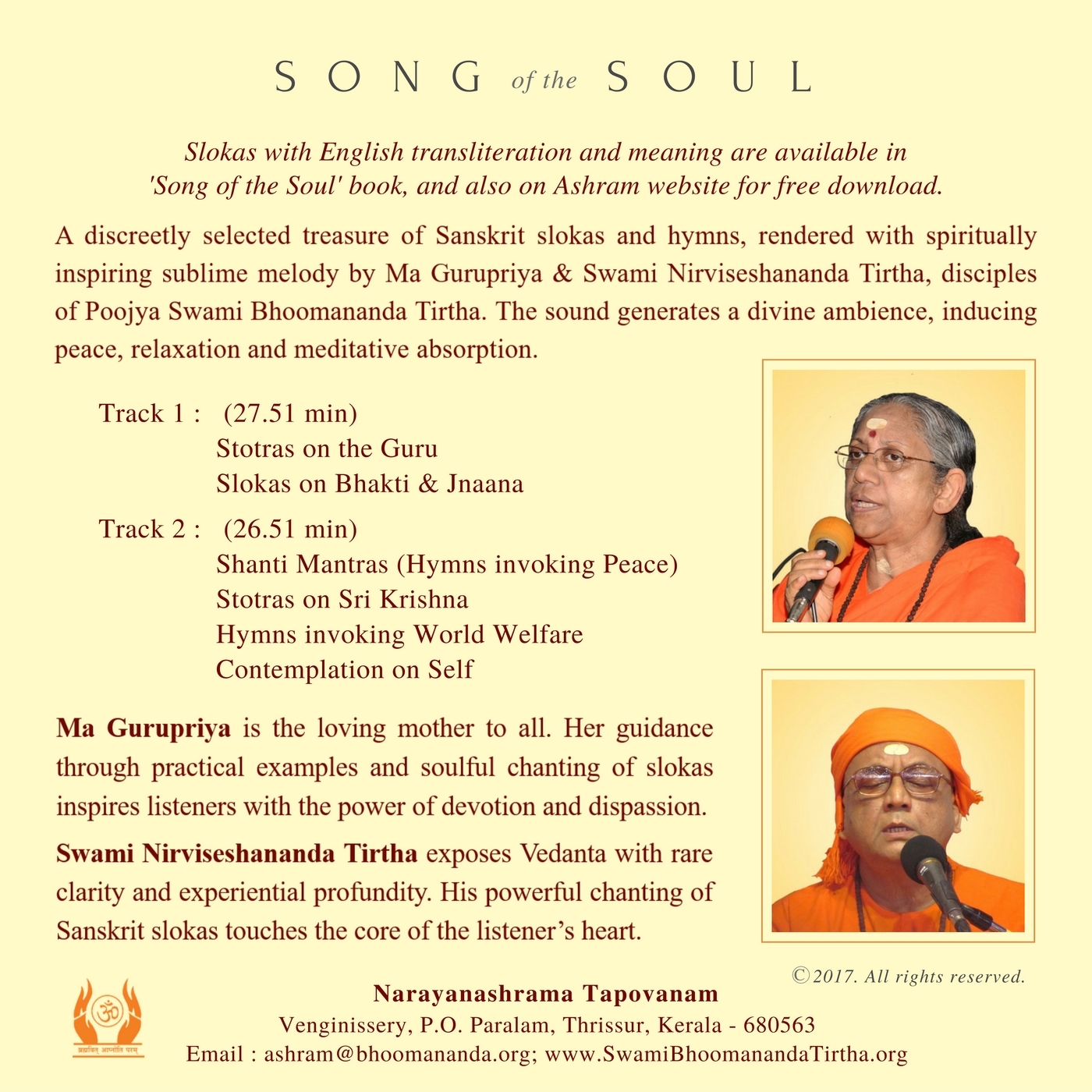 Song Of The Soul