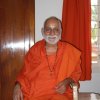 Poojya Swamiji in the Ashram