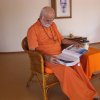 In Mandapam in the Ashram