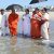 Invocation prayers before collection of water